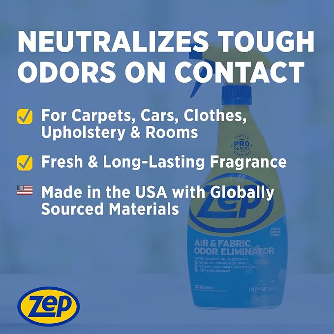 Zep Air and Fabric Odor Eliminator - 32 oz ZUAIR324 - Refresh Your Home - Image 4