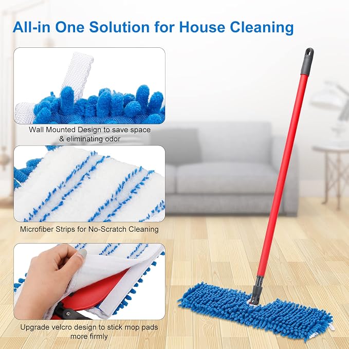 3 Pack Mop Heads Replacement Compatible - Image 5