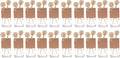 20 Pack, 8ml Clear Glass Car Air Freshener Perfume Clip Diffuser, Empty by Furnido