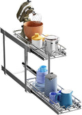 HOLDN’ STORAGE Two Tier Pull Out Cabinet Organizer, Individual Sliding Drawers by HOLDN%E2%80%99STORAGE