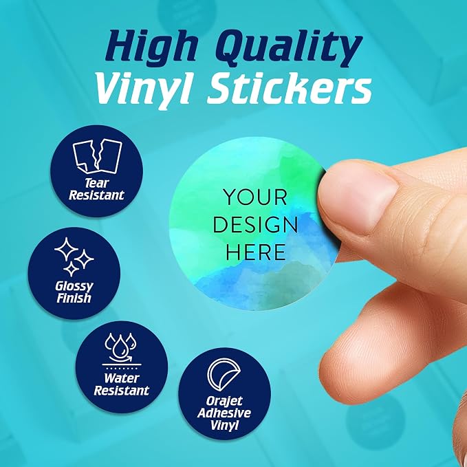 100 Custom Vinyl Stickers - Image 3