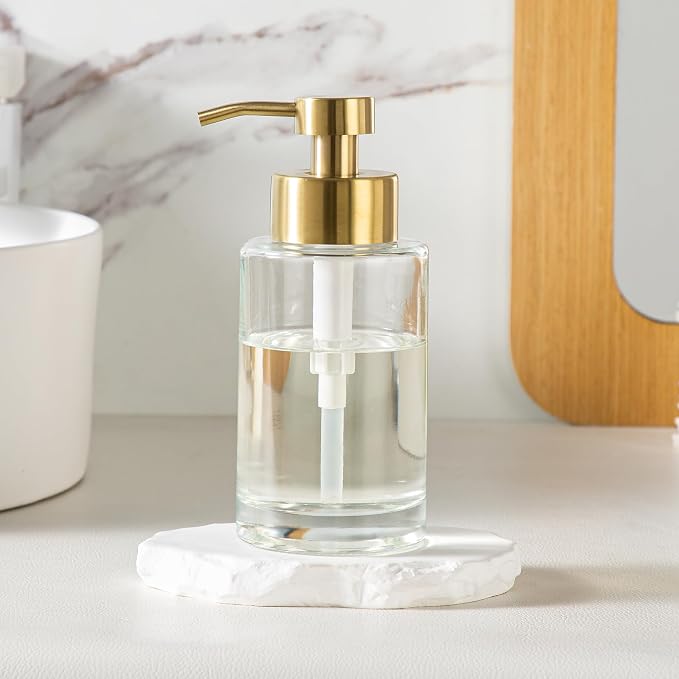 Enra Thick Glass Soap Dispenser - Image 5