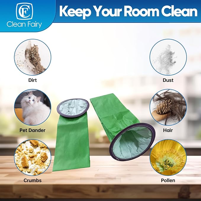 CF Clean Fairy 15pack Vacuum Bags Compatible - Image 6