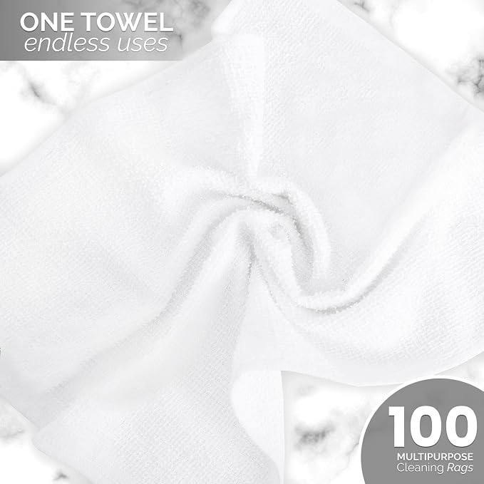 Terry Bar Mop Towels Size 14"x17" – Absorbent and Durable, Cotton Cleaning - Image 4