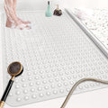 Shower Mat Non Slip: 47.2 x 31.5 Inch Extra Large TPE Shower Mats by Mofonky