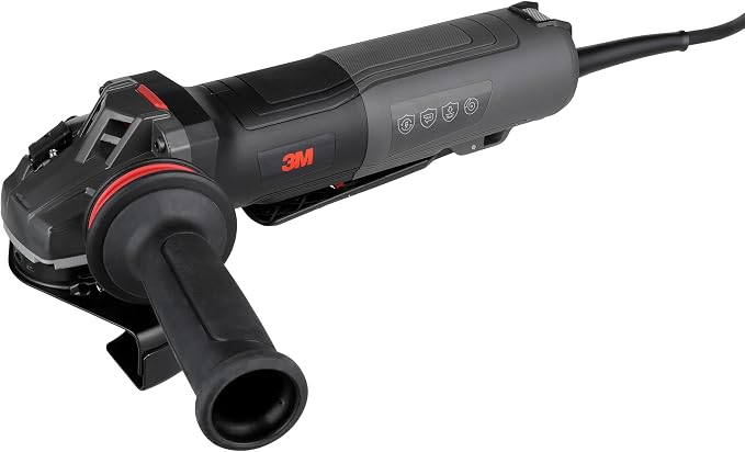 3M Electric Angle Grinder, 4.5-5 in Paddle Switch, by 3MIndustrial