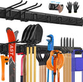 48'' All-Metal Garage Tool Organizer Wall Mount – Heavy-Duty Tool Rack Holds by SUKIZZ