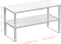 Metal Stackable Expandable Storage Shelf by Unknown