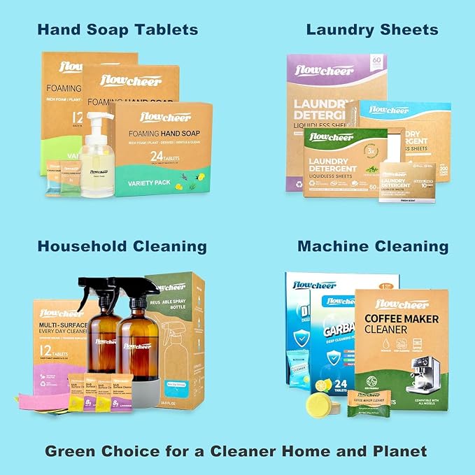 All Purpose Cleaner Concentrate Refills, No Toxic Cleaning Tablets-Makes 192fl - Image 6