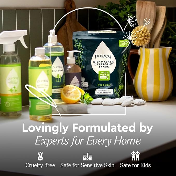 Puracy Body Wash Refill, Natural Body Wash, 98.6% Pure Plant Ingredients - Image 5