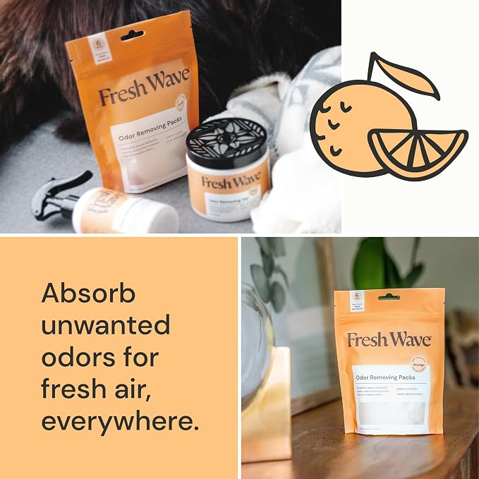 Fresh Wave Orange Odor Eliminating & Deodorizing Packs - Image 6