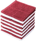 Glynniss Dishcloths Kitchen Highly Absorbent Dish Rags 100% Cotton Dish Cloths by Glynniss