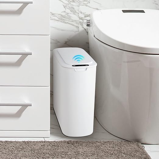 Cesun Automatic Motion Sensor Bathroom Trash Can by Cesun