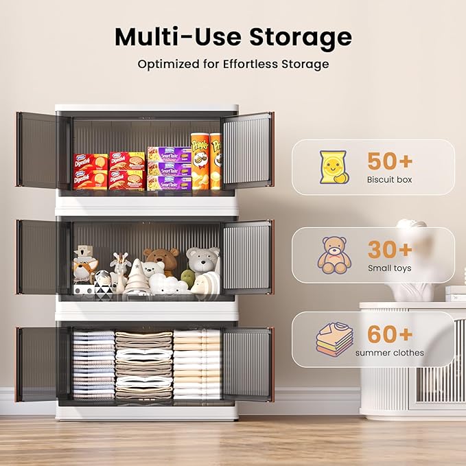 19Gal Collapsible Storage Bins - Image 3