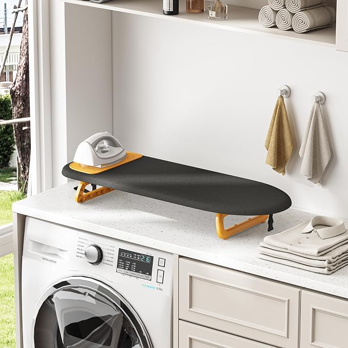 KINGBOARD Tabletop Ironing Board, Small Ironing Board - Image 7