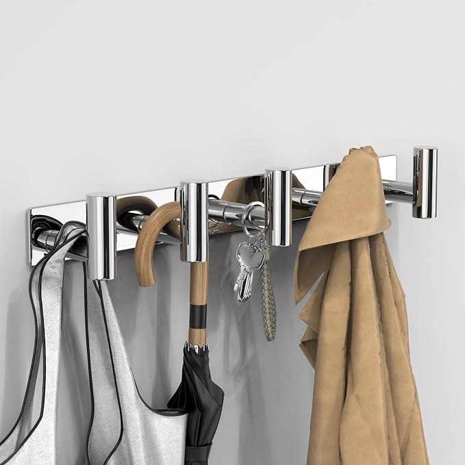 VAEHOLD Hat and Coat Wall Mount Rack - Image 2