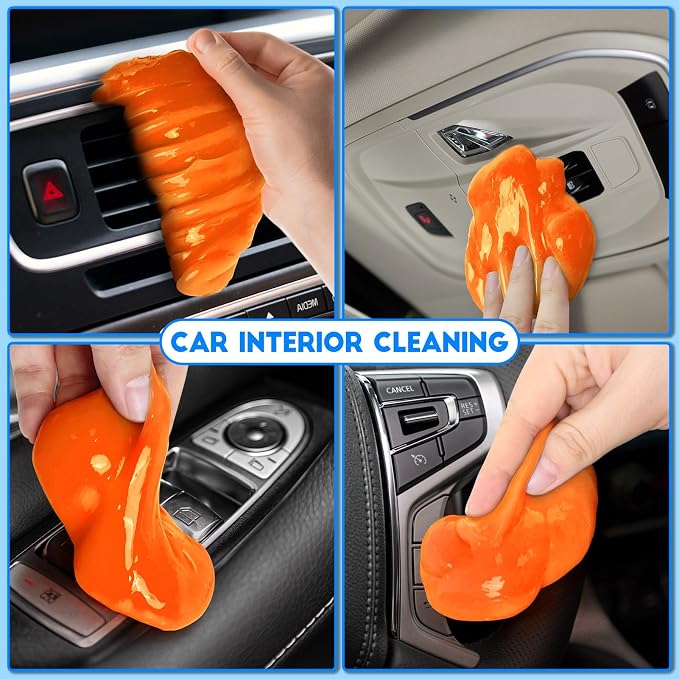 Car Cleaning Gel, 2 Pack Car Cleaning Putty, Universal Auto Deatiling Tools - Image 3