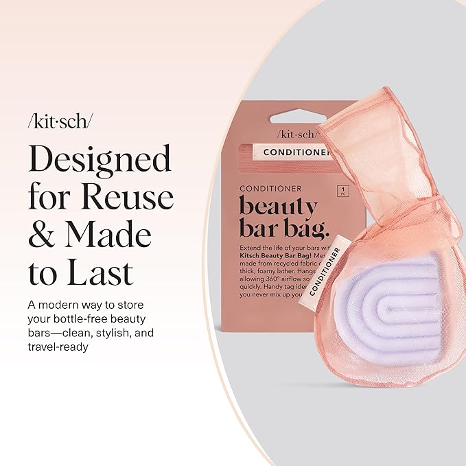 Kitsch Bar Soap Saver Bag – Patented Mesh Bag Soap Holder - Image 8