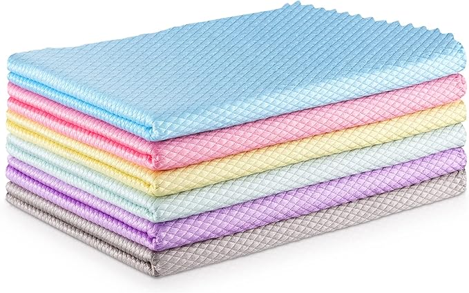 Easy Clean Streak Free Glass Cleaning Miracle Microfiber Cleaning Cloth by VPMURUGA