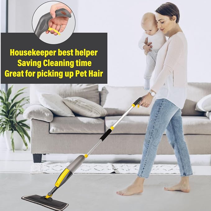 Mops for Floor Cleaning, Spray Mop - Image 6