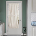 NICETOWN Natural Linen French Door Curtains Privacy Light Reducing Curtain by NICETOWN