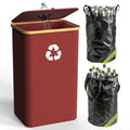 Recycling Bin for Kitchen Indoor Home, Large 100L/ 26 Gallon Recycle Bin by Pakusane