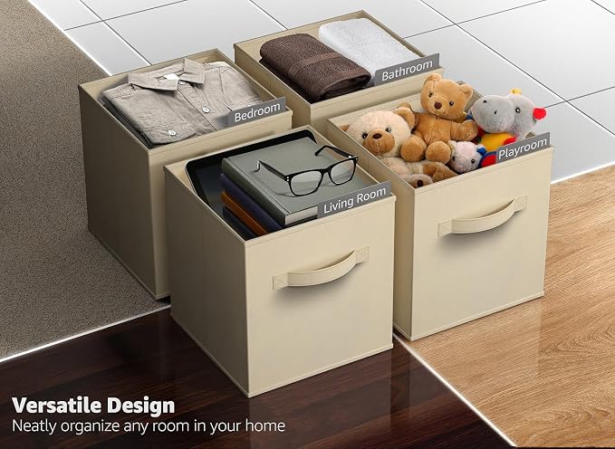 Sorbus Fabric Storage Cubes - Image 6