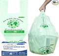 8-10 Gallon Compostable Trash Bags, Sturdy & Biodegradable, ASTM D6400 by BEIDOU-PAC