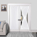 DWCN French Door Curtains – Rod Pocket Thermal Curtain by DWCN