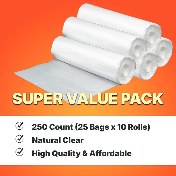 33 Gallon Trash Bags, 16 Micron High Density Pure HDPE Garbage Can Liners Bulk - Image 6
