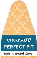 Encasa XO Ironing Board Cover and Pad 54"x15" by EncasaXO
