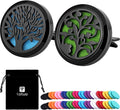 2 Pieces 316L Stainless Steel Car Aromatherapy Essential Oil Diffuser Air by Tatuo
