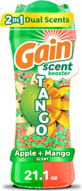 Gain Tango 2-in-1 Laundry Scent Booster Beads, Apple and Mango Scent, 21.1 OZ by Gain