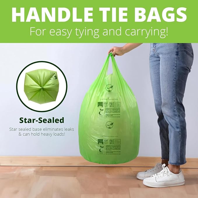 13 Gallon Compostable Trash Bags - Image 6