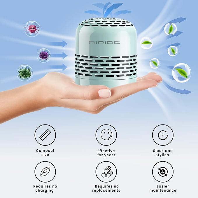 Fridge Deodorizer, 10-Year Refrigerator Deodorizer Odor Eliminator, Replaces - Image 3