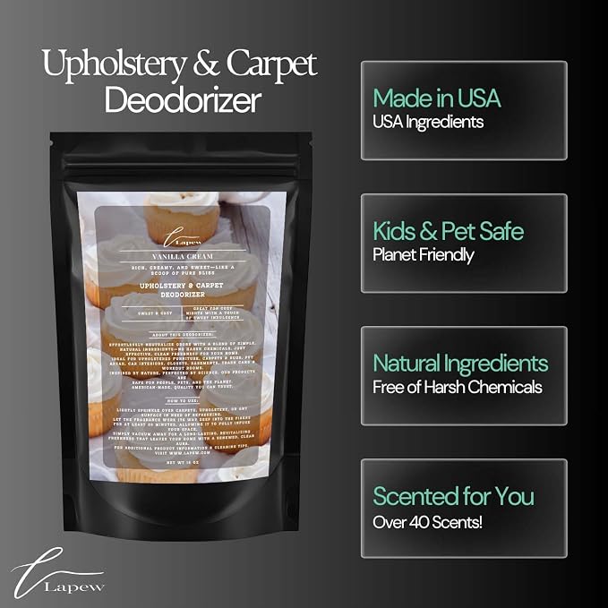 Vanilla Cream Carpet Deodorizer Powder - Image 6