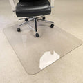 2Pack Crystal Clear 1/5" Thick 47" x 35" Heavy Duty Hard Chair Mat, Can be Used by MuArts