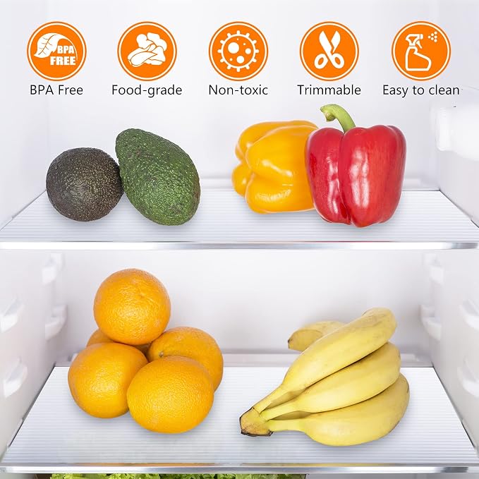 Shelf Liners for Kitchen Cabinets 11.8 Inches x 10 Feet Non Adhesive Drawer - Image 4