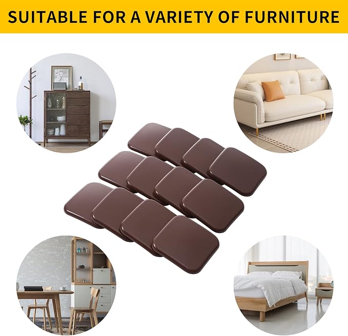 new space 3 Inch Furniture Sliders, Heavy-Duty Furniture Movers Sliders - Image 6