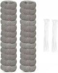 Stainless Steel Lint Traps for Washing Machine Drain Hose – Mesh Filter by Unknown