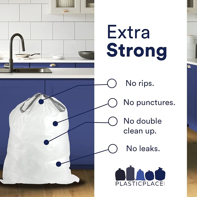 Plasticplace Custom Fit Trash Bags, Compatible - Image 4
