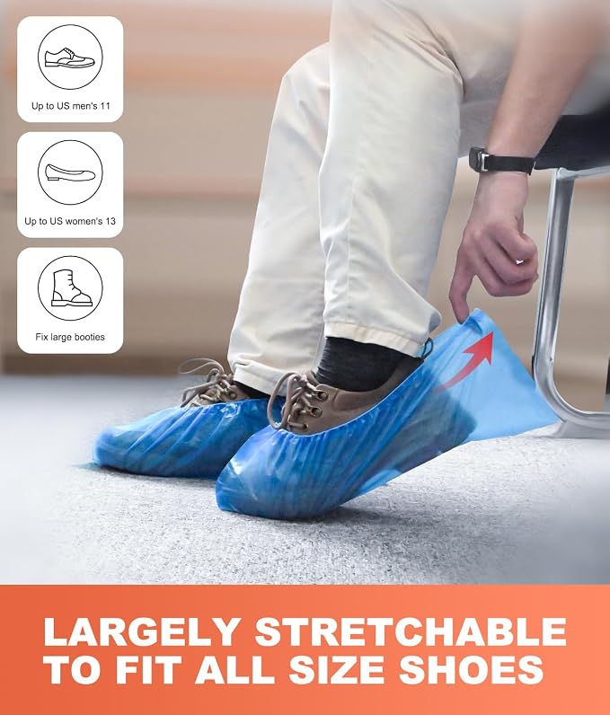 Shoe Covers Disposable Non Slip - Image 2