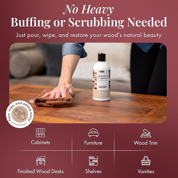 Therapy Wood Cleaner & Polish 16 oz. - Image 4