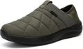 KUBUA Slippers for Men and Womens Indoor House Shoes Plush Slip on Outdoor by KUBUA