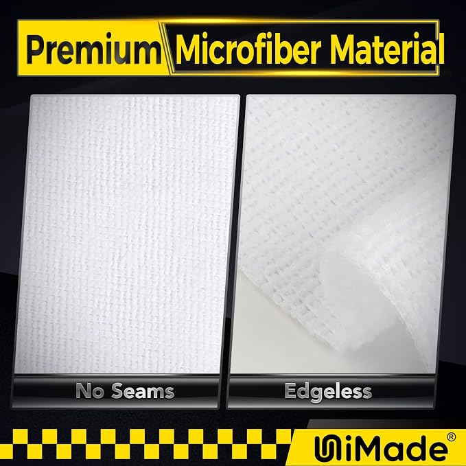 Shop Towels, 100 Pack Commercial Grade Work Rags Microfiber Towels - Image 2
