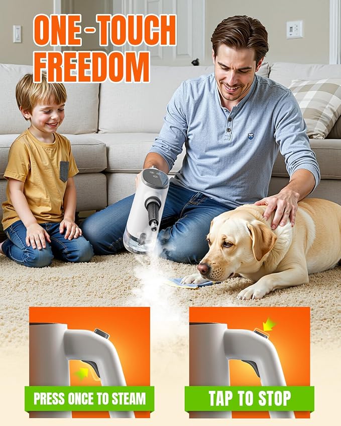 Handheld Steam Cleaner for Home, Portable Steamer Cleaner - Image 9