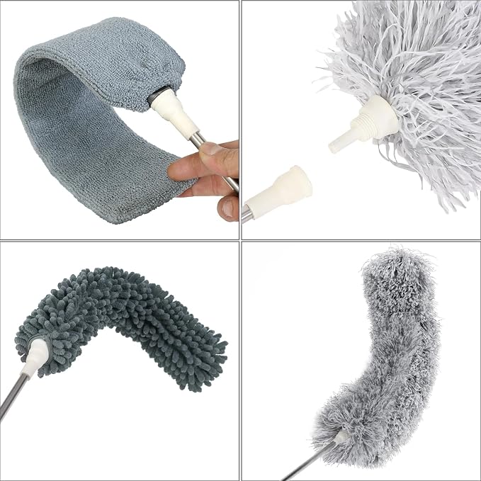 10 PCS Microfiber Feather Duster Kit, Dusters - Image 7