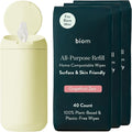 Biom Mini Dispenser + All-Purpose Wipes Starter Kit by biom