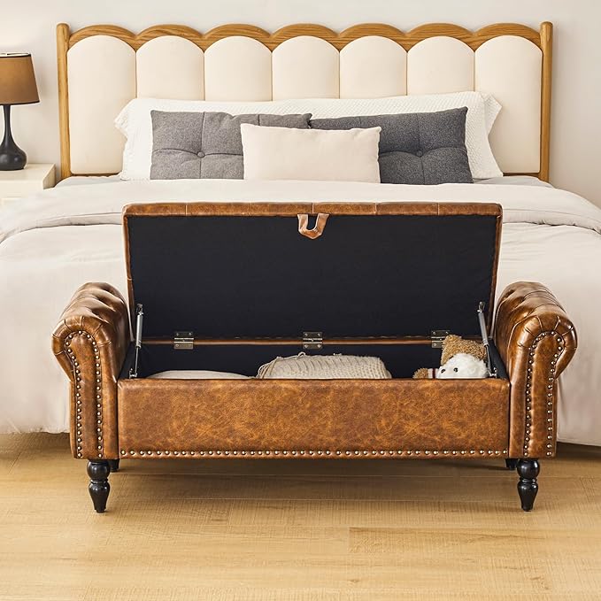 Furnimart Storage Bedroom Bench - Image 7