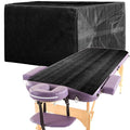 Breling 100 Pcs 31.5 x 71 Inch Disposable Bed Sheets Oil-proof PE Film Massage by Breling
